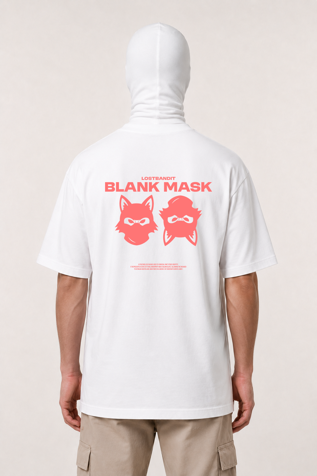 BLANK MASK TEE